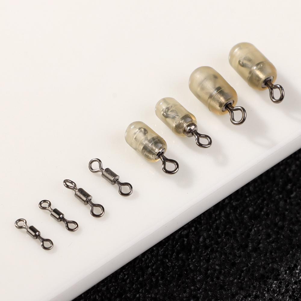 MUVAKO Phụ Kiện Móc Nối Hạt Xoay Dùng Trong Câu Cá Tiện Dụng