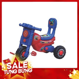 Xe ba bánh hình Môtô K.2 Nhựa Chợ Lớn không nhạc M1264A-X3B