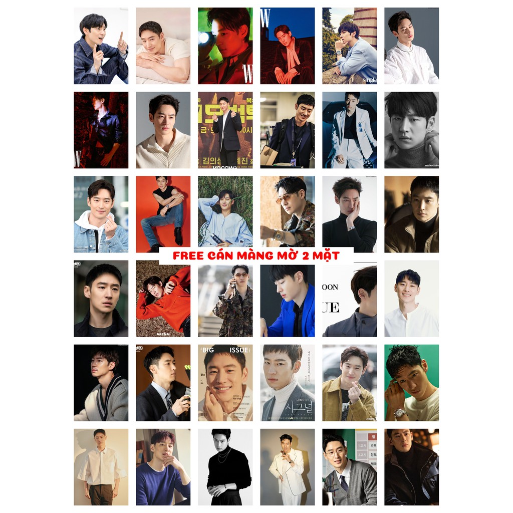 Lomo card 72 ảnh diễn viên Lee Je Hoon