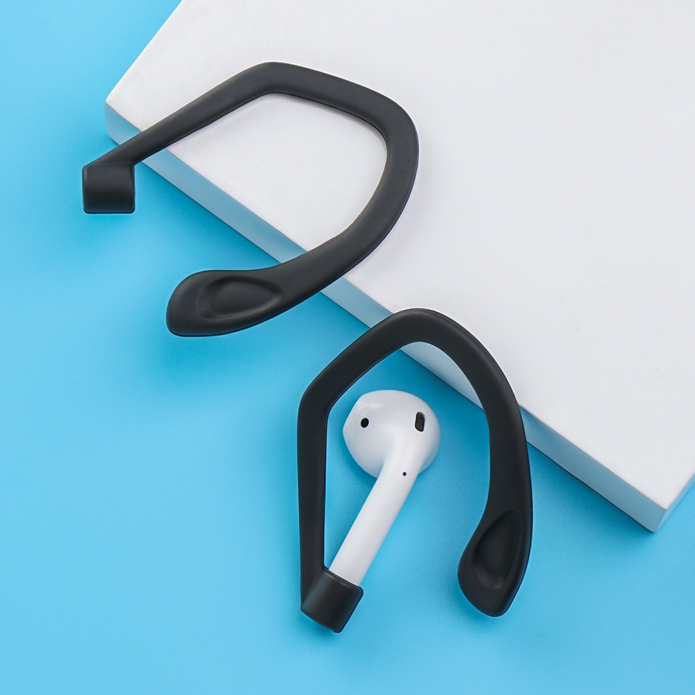 Móc Giữ Tai Nghe Thể Thao Bằng Silicon Mềm Chống Mất Nhiều Màu Sắc