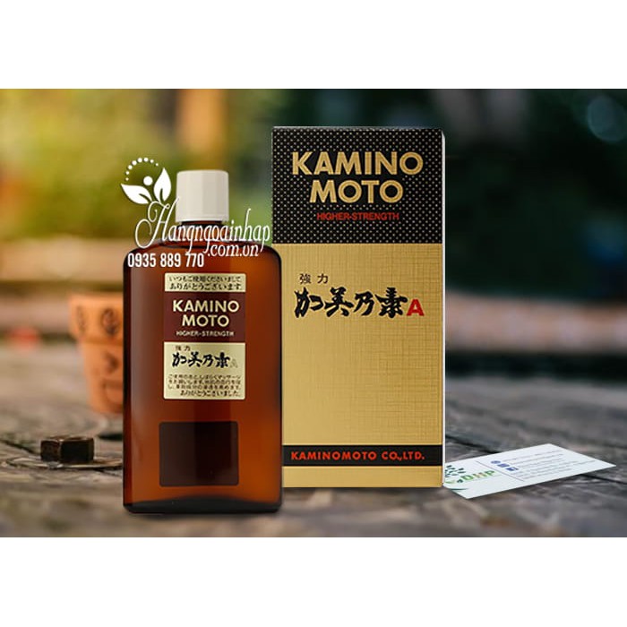 Tinh dầu mọc tóc Kaminomoto Higher Strength- dưỡng tóc dày hơn