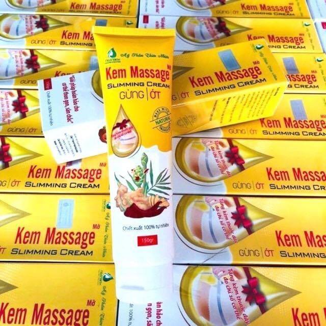 Kem massage Gừng ớt