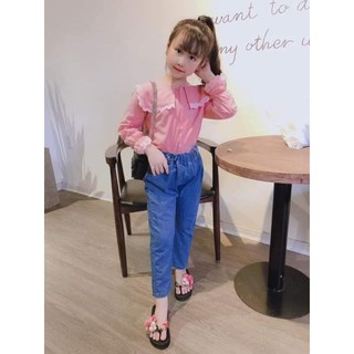 Sét sơ mi +quần jean siêu xịn