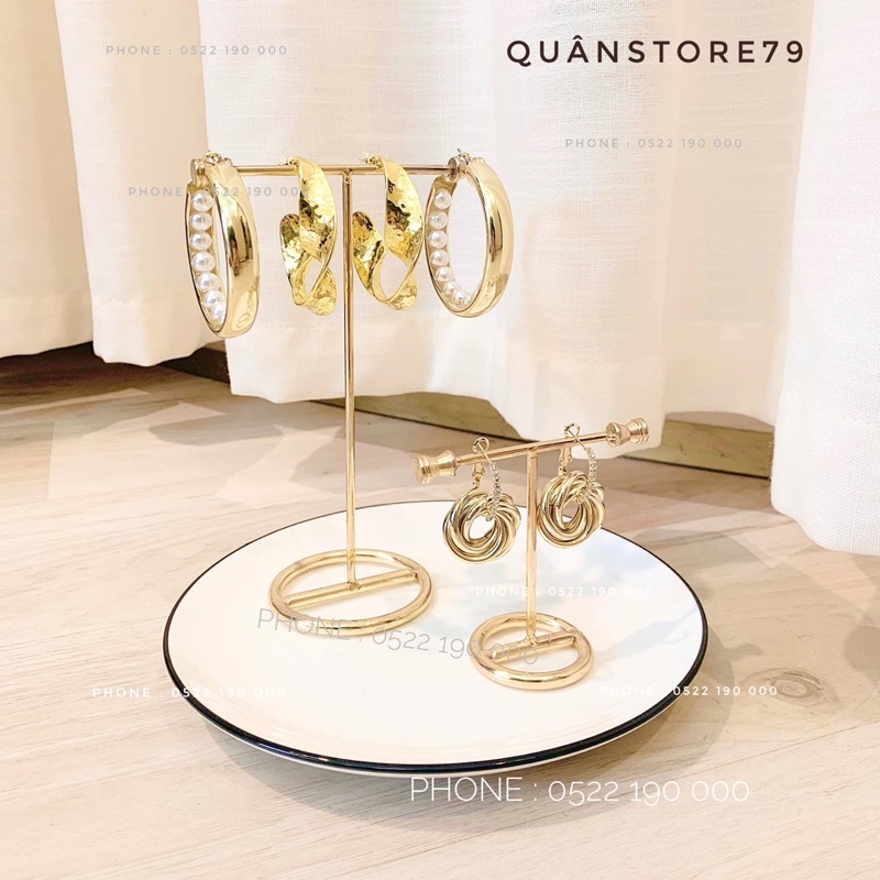 Trụ treo hoa tai trưng bày cho shop