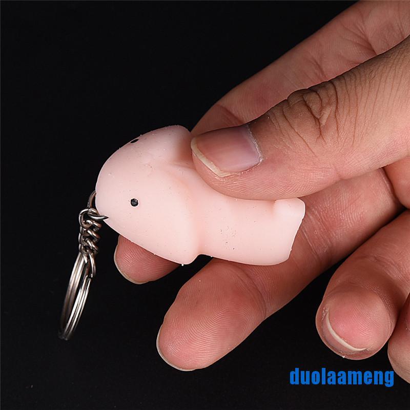 VN Móc Khóa Squishy Hình Mặt Cười Dễ Thương