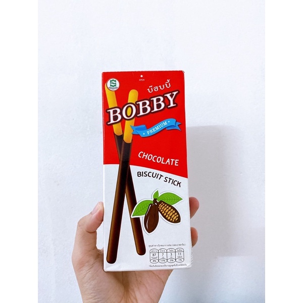 Bánh que kem socola BBOBY 18gr  -  Chocolate biscuit sick