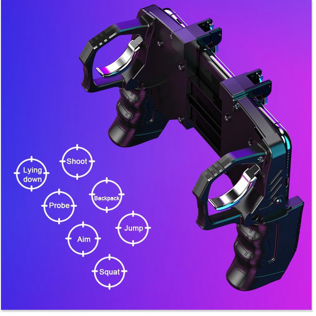 Feiku K21 Pubg Dụng Cụ Điều Khiển Trò Chơi Điện Thoại Di Động Tay Cầm Chơi Game Cho Người Hâm Mộ Chơi Game Nút Bắn Tay C | BigBuy360 - bigbuy360.vn