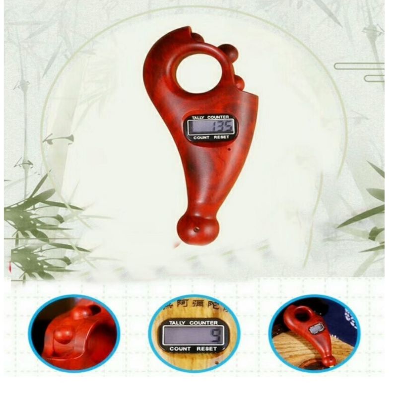 Máy đếm niệm Phật - Bấm đếm số lần tụng kinh có nút bấm reset