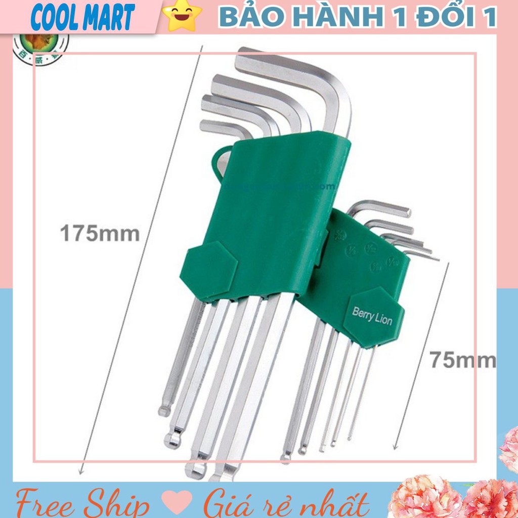 Bộ Lục Giác Bi Berrylion 9 Đầu (Chính Hãng)