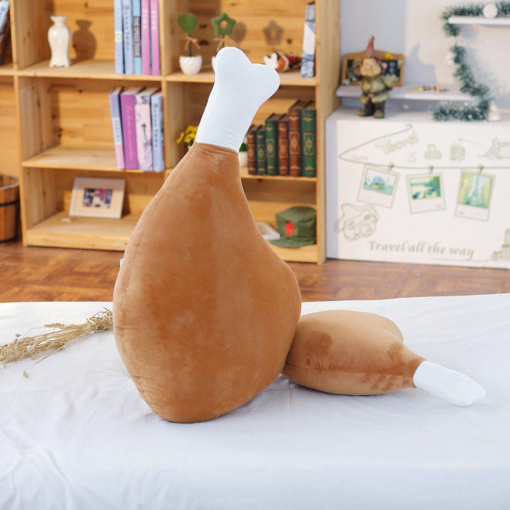Gối Nhồi Bông Hình Gà Chiên Mềm Mại Thoải Mái Trang Trí Nhà Cửa
