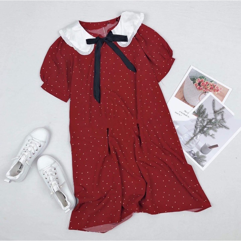 Đầm suông vải uni hàn size s