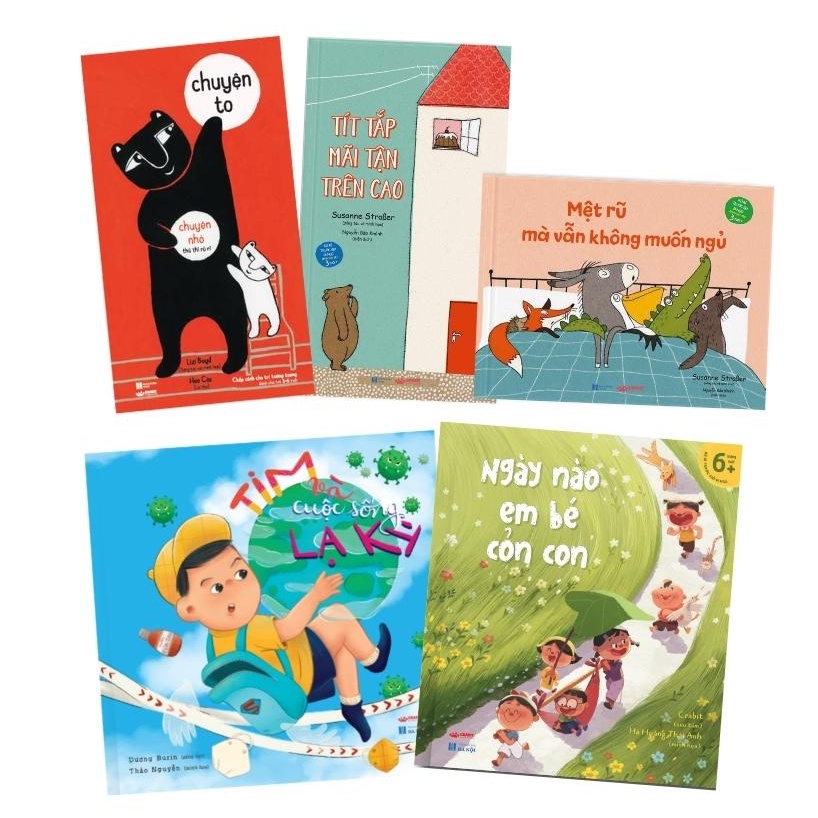 Sách - Sách truyện cho bé tập nói-Sách cho bé từ 0-3 tuổi