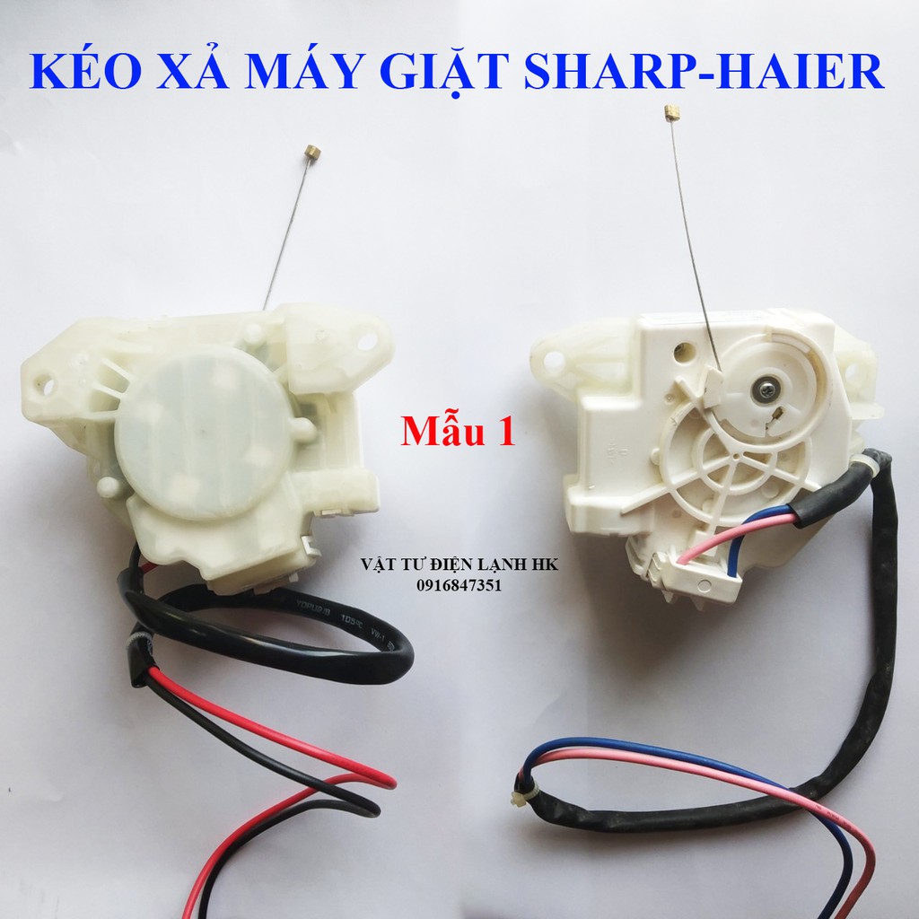 Van Xả máy giặt Sharp - Haier mẫu 1 - Motor kéo xả