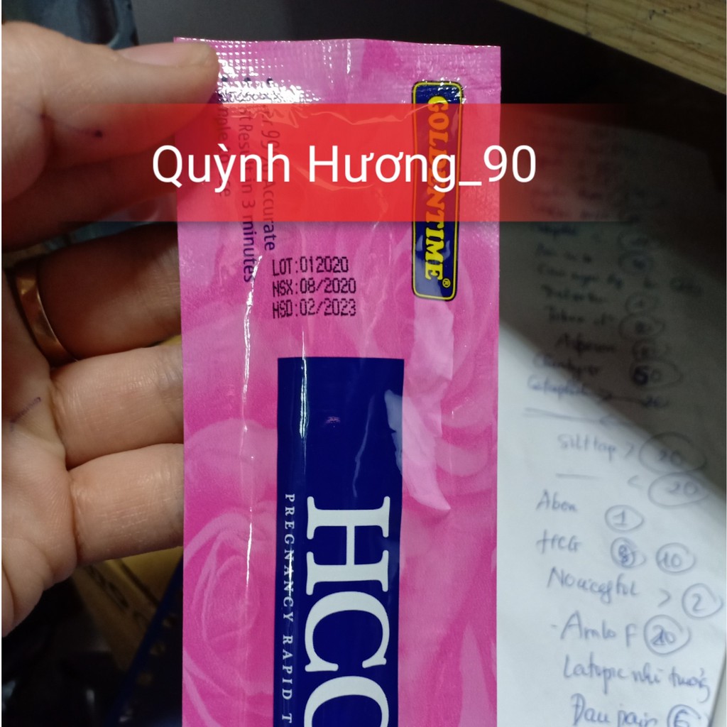 Bút thử thai Goldentime HCG cho kết quả nhanh chính xác