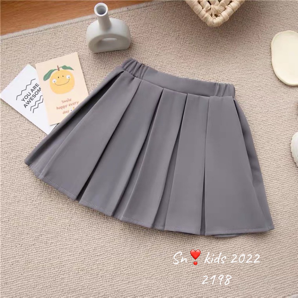 Sét điệu tiểu thư cho gái yêu Tay phối tơ mềm Chân váy có quần TONY MEDIA HẰNG KIDS BABY