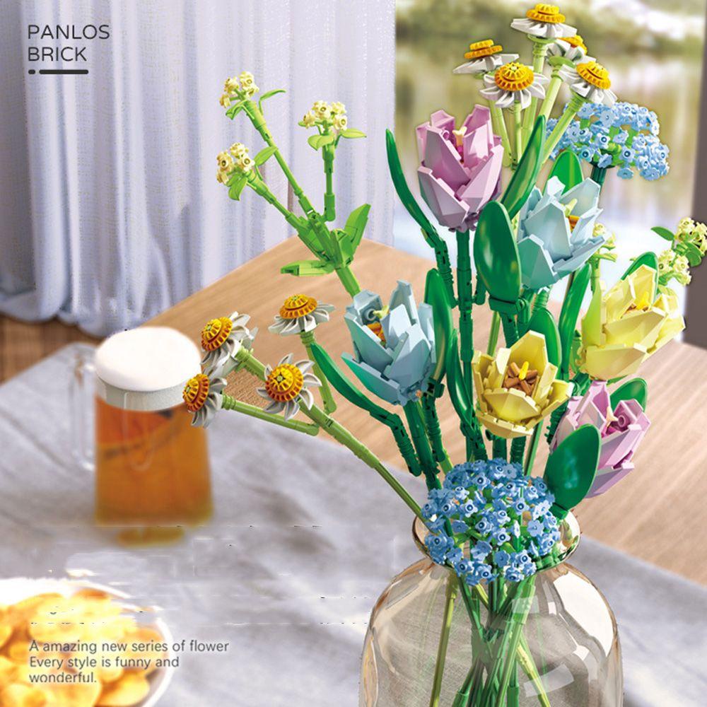 SUSANS Đồ Chơi Lắp Ráp Hình Hoa Hồng Vĩnh Cửu Ba Chiều Mẫu Mới