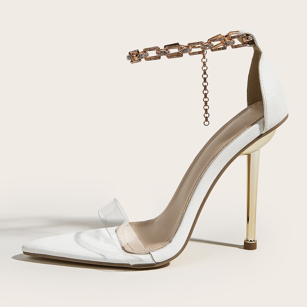 Giày cao gót 4.33 Inch thời trang quyến rũ cho nữ Size 35-42