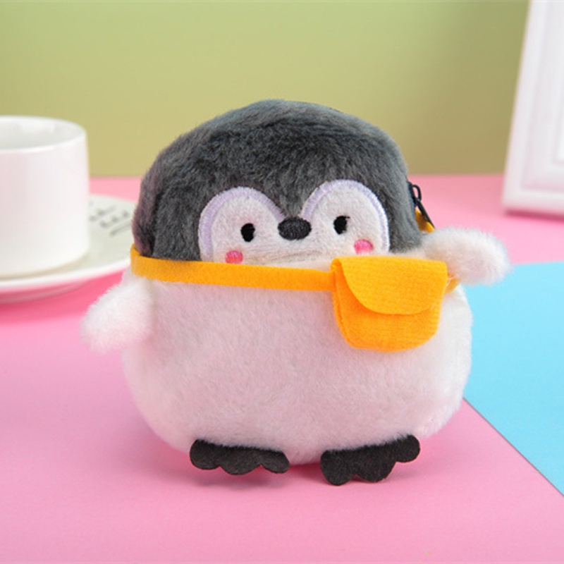 [Hàng mới về] Ví đựng tiền xu hình chim cánh cụt dễ thương xinh xắn