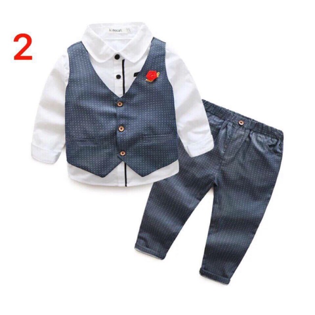Set bộ quần áo bé trai