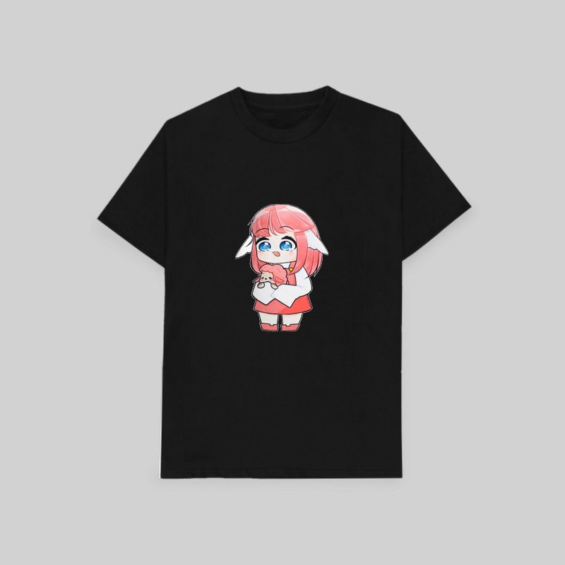 Áo thun phông đen in hình HERO TEAM ver ÔM THÚ Simmy Phong cận Siro Mr Vịt Sammy Đào Timmy Kairon Timy Kamui