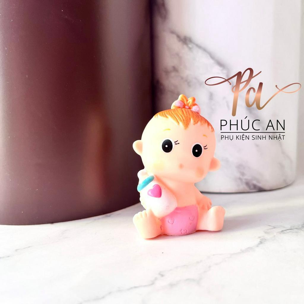 Em Bé Baby mini trang trí bánh sinh nhật dễ thương