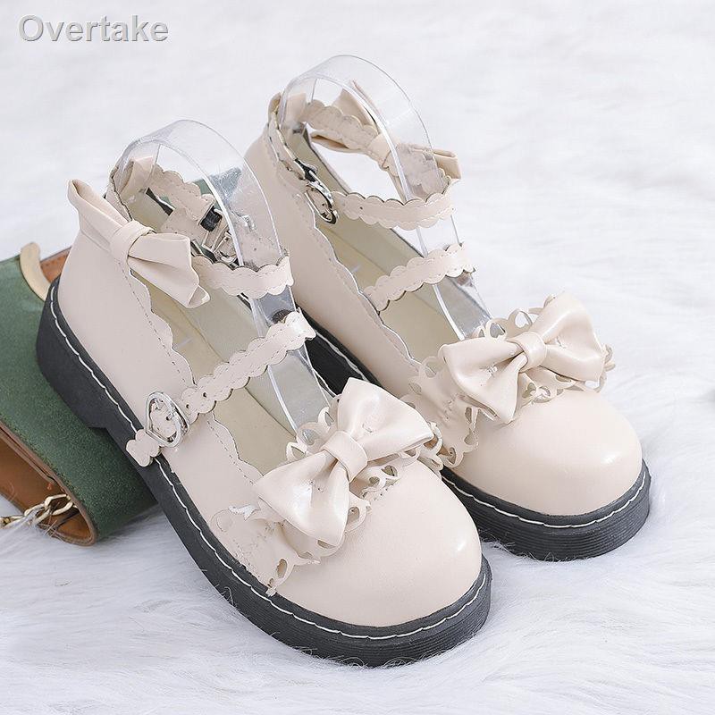 Giày Da Thời Trang Phong Cách Lolita