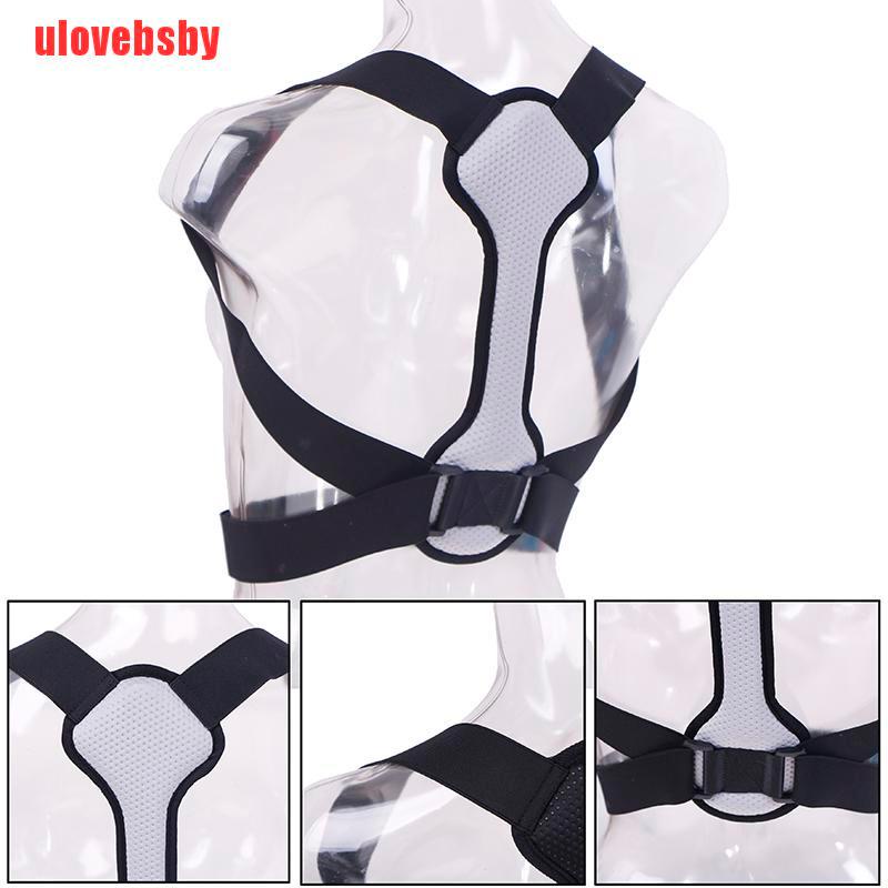 [ulovebsby]1×Posture Corrector For Women Men Back Support Upper Shoulder Brace Straightene