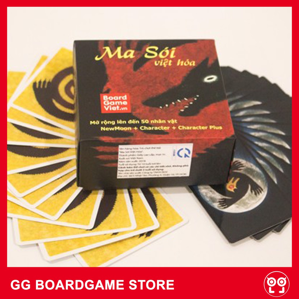 Ma sói việt hóa full nhân vật chất lượng cao