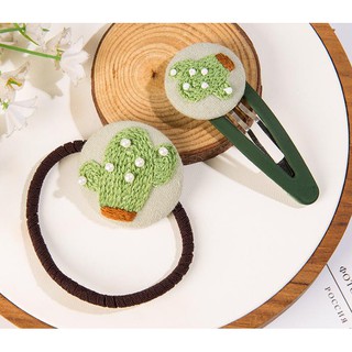 Kit thêu kẹp tóc (nhiều mẫu)