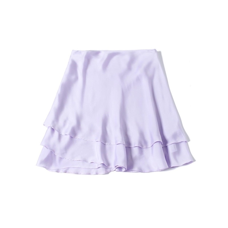 Chân váy lụa 3 lớp Primark xuất xịn