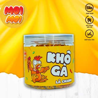 Khô gà lá chanh xé cay 150g - đồ ăn vặt moimoi