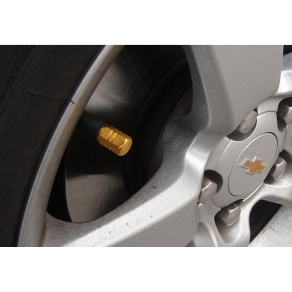 Bộ 04 ốc , nắp chụp trang trí đầu van, vòi bơm hơi bánh xe, lốp xe ô tô, xe máy, xe hơi, xe máy