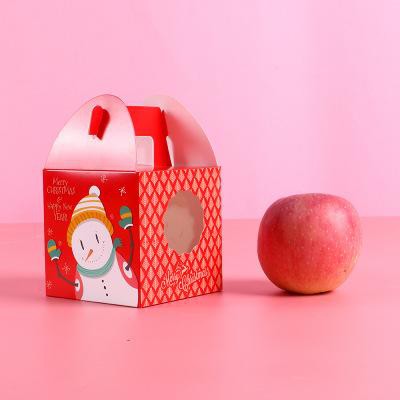 Hộp quà noel hộp quà giáng sinh có quai xách HT15