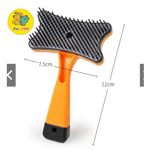 Lược Chải Lông Cho Chó Mèo Có Nút Bấm Lấy Lông