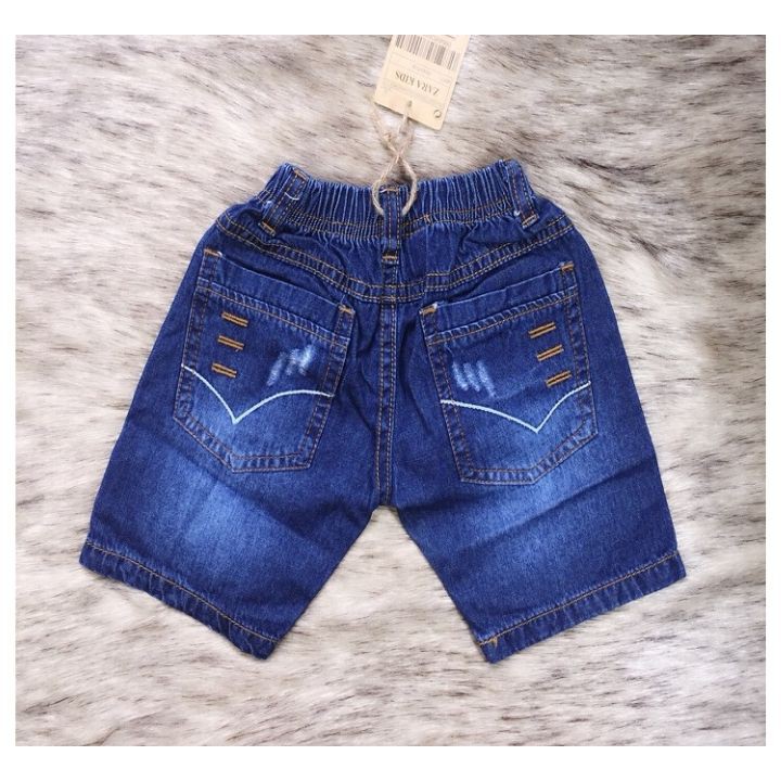 Quần Jean bé trai size 11-20kg. Chất liệu jean lưng thun co giãn thoải mái cho bé vận động - Tomchuakids