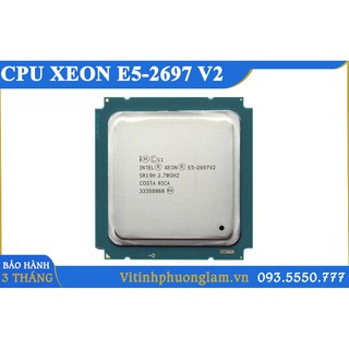 CPU xeon E5-2650V2 / E5-2670V2 / E5-2680V2 / E5-2695V2 / E5-2696V2 / E5-2697V2, Chạy Trên Main Chipset X79, Socket 2011