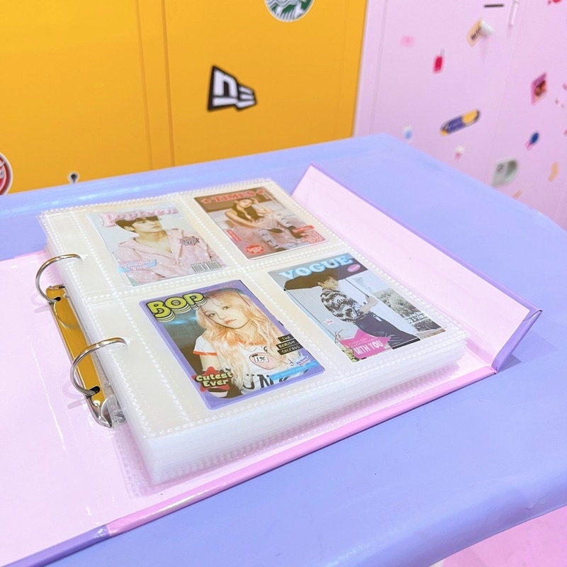 *Có-Sẵn* SỔ ĐỰNG CARD THẺ BO GÓC BINDER A4 A5 PHOTOCARD KINDA WAW