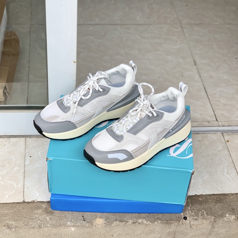 Giày thể thao nữ đế dày dễ phối đồ,sneaker nữ độn đế hàng đẹp full box