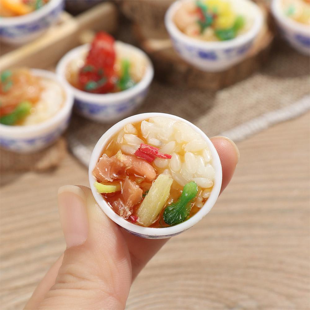1 Nồi Hầm Thức Ăn Đồ Chơi Búp Bê Phong Cách Trung Hoa Ngẫu Nhiên