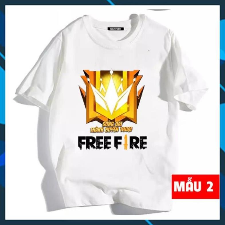 Áo Thun free fire thách đấu sống dai thành huyền thoại