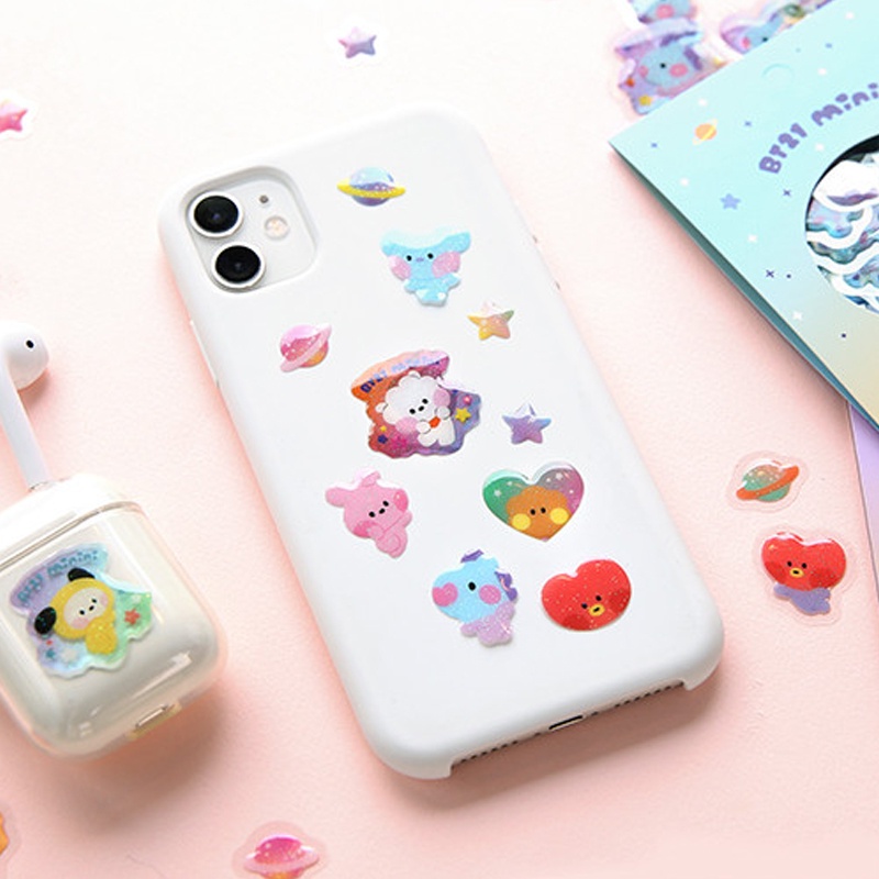 Hình dán BT21 Minini Flake Monopoly