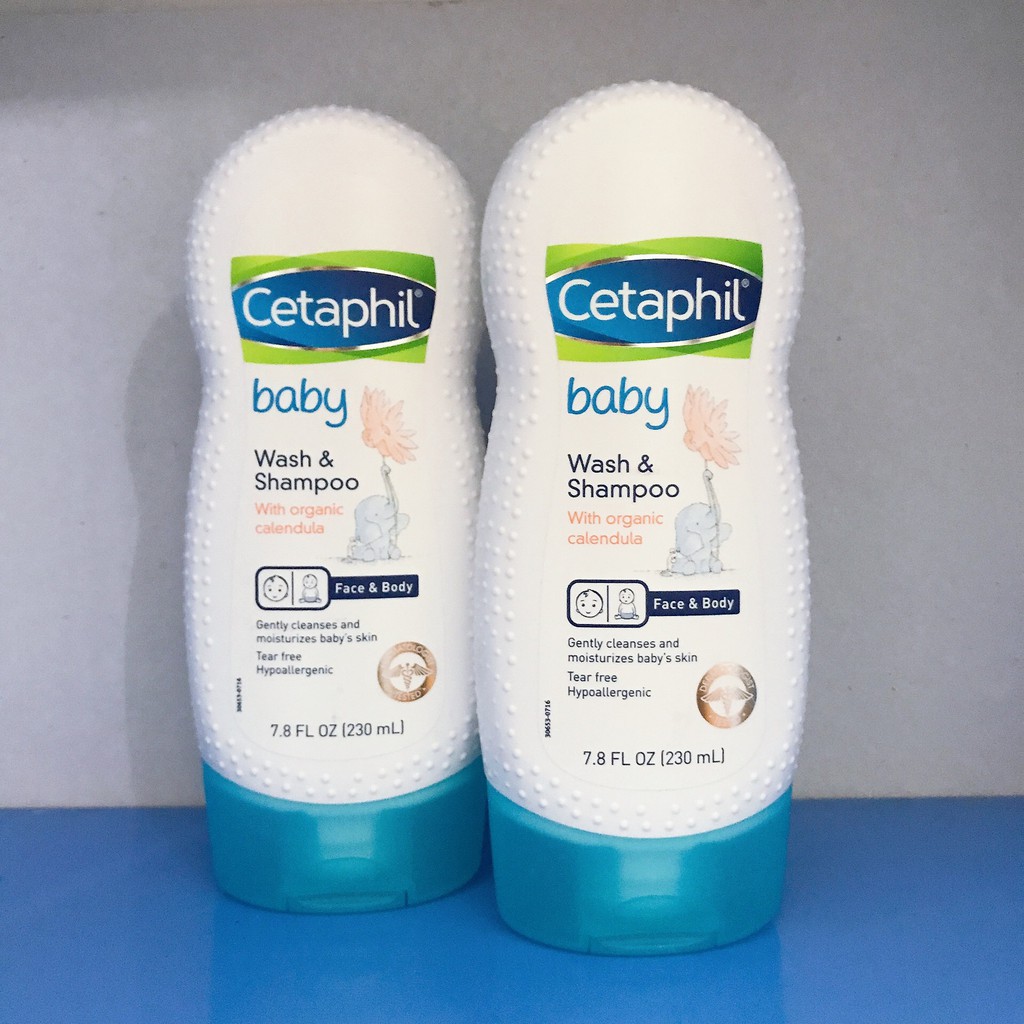 Sữa Tắm Gội Toàn Thân Cho Bé Cetaphil Baby Wash and Shampoo 400 ml