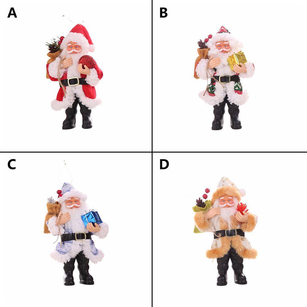 Búp Bê Trang Trí Giáng Sinh Hình Ông Già Noel Dễ Thương 20cm