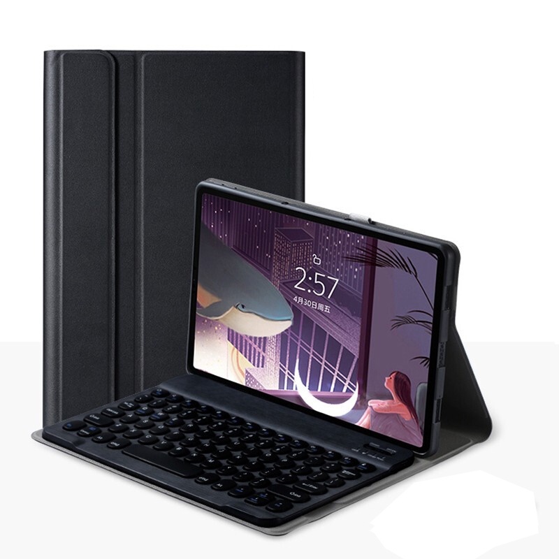 Bao da pu máy tính bảng kèm bàn phím bluetooth không dây cho Xiaomi Pad 5 Pro 2021 Mipad 5 11'