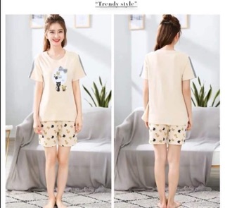 Bộ ngủ kute siêu mát mùa hè