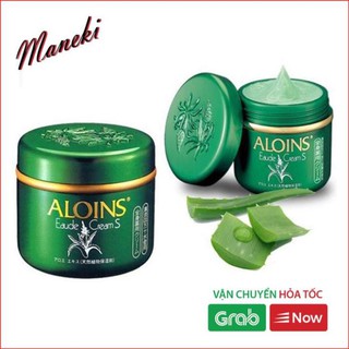 Kem dưỡng da lô hội Aloins Eaude Cream kem xanh dưỡng da toàn thân hàng Nhật