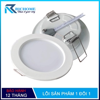 Đèn led âm trần HG 7w,10w DOB ánh sáng trắng - chính hãng