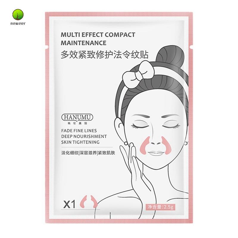 Set 5 cặp miếng dán giảm nếp nhăn hiệu quả HANUMU