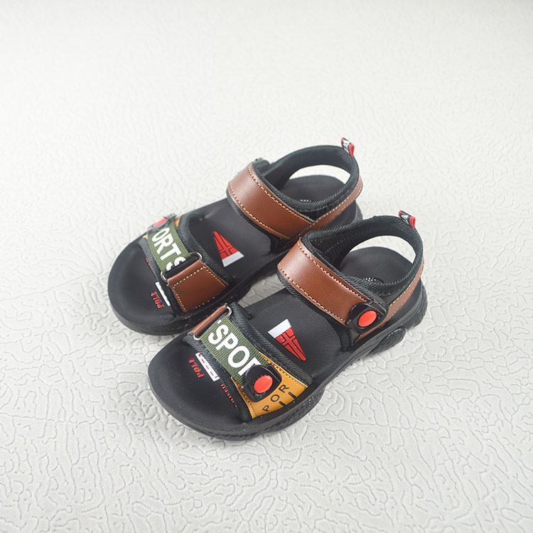 sandal bé trai size 27-32 da vi sợi