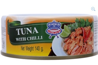 Cá ngừ sốt ớt Seacrown 140g